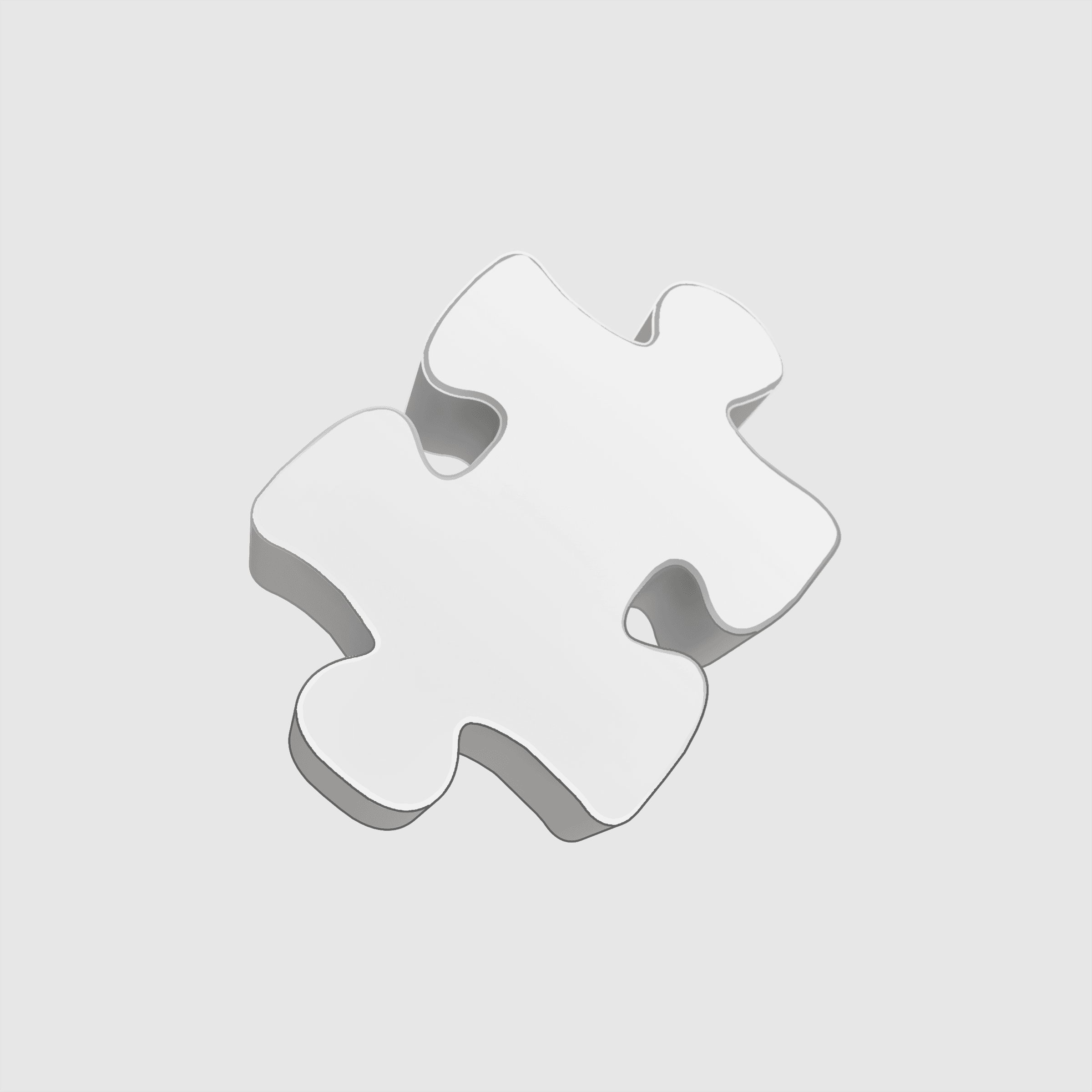 Mobile jigsaw puzzle interface with customizable pieces on a tablet screen